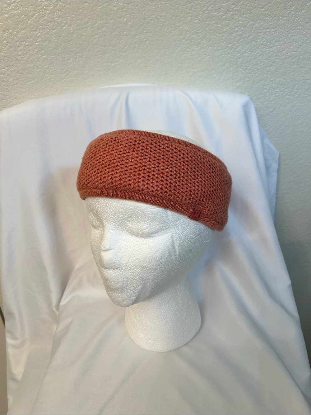 Lululemon Knit Wide Headband/Ear Warmer Rust Orange